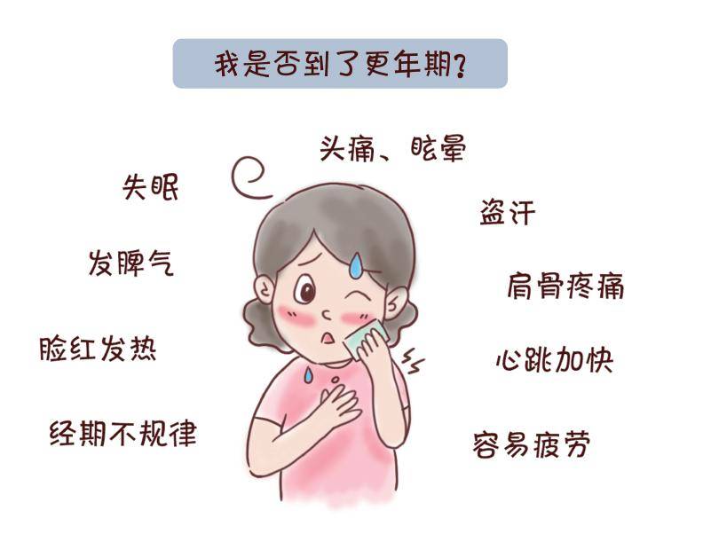 变化，尤其是卵巢功能。这可能会引起更年期症状，如潮热、情绪波动等。