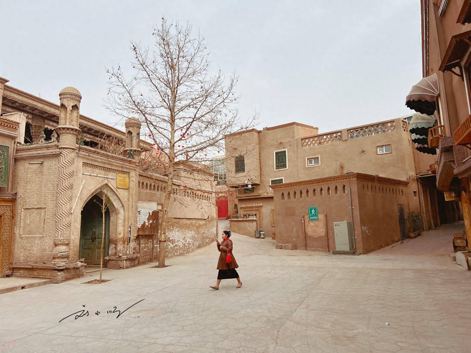 新疆喀什古城内有一座低调的清真寺，还是重点文物，却几乎没游客
