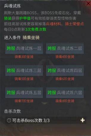 lt;傲世龙城gt;3d传奇手游兵魂系统攻略！-第7张图片-豫南搜服网