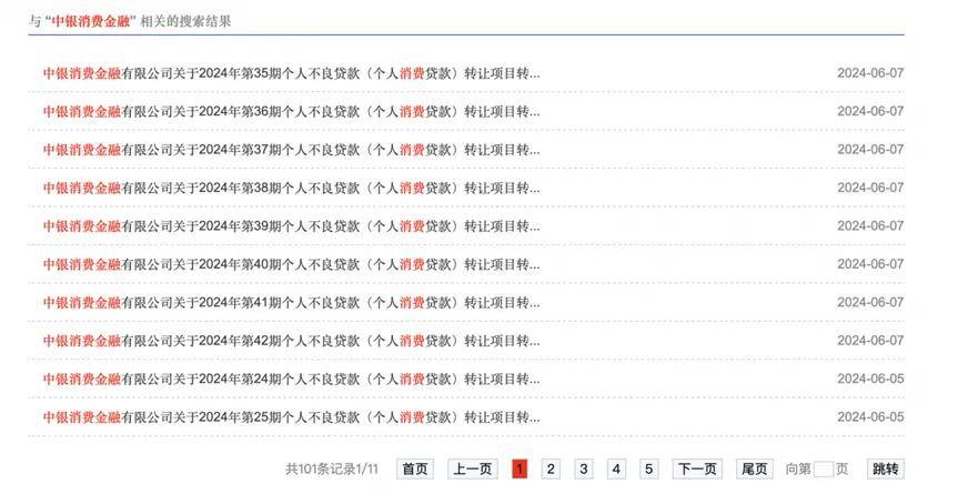 不良率升至3.47% 中银消金加速转让不良资产_不良贷款_项目_公司