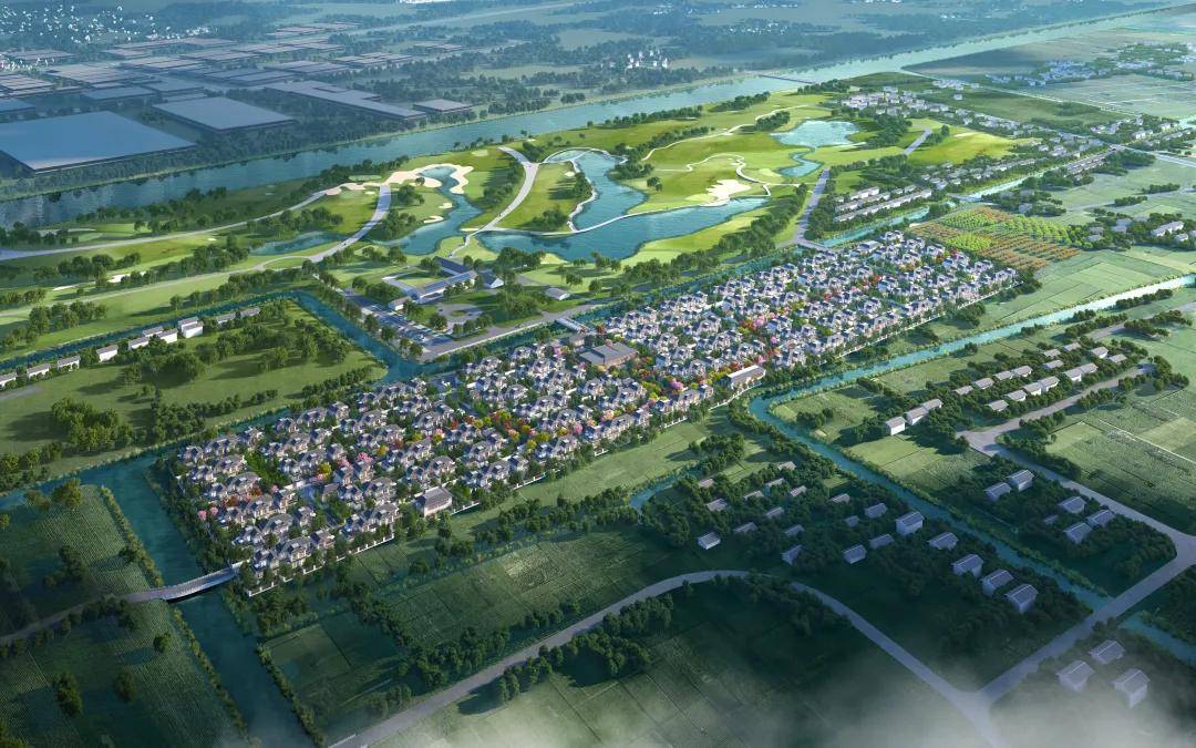 2024五个院子的别墅，嘉定高尔夫Top1！与企业共筑新高地！