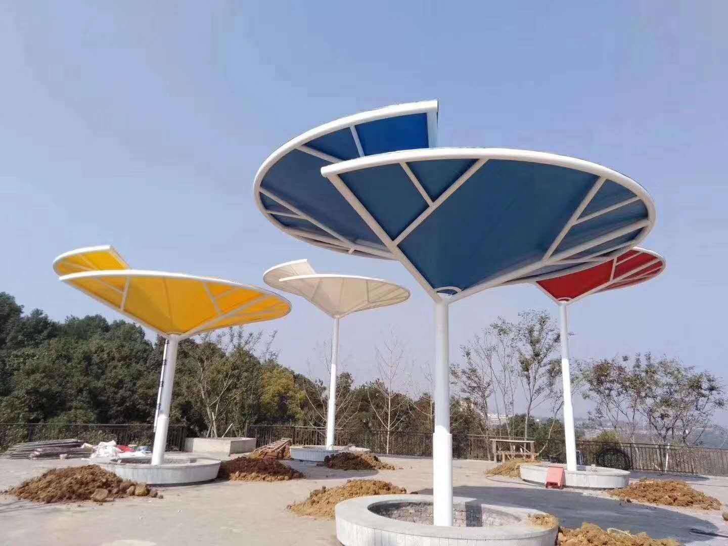 深圳远信膜结构|景观膜结构:轻盈舞动的城市风景线