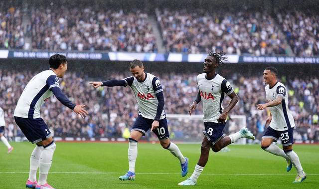 热刺4-0大胜埃弗顿孙兴慜双响成最佳球员英超进球数破1英格兰足球超级联赛22