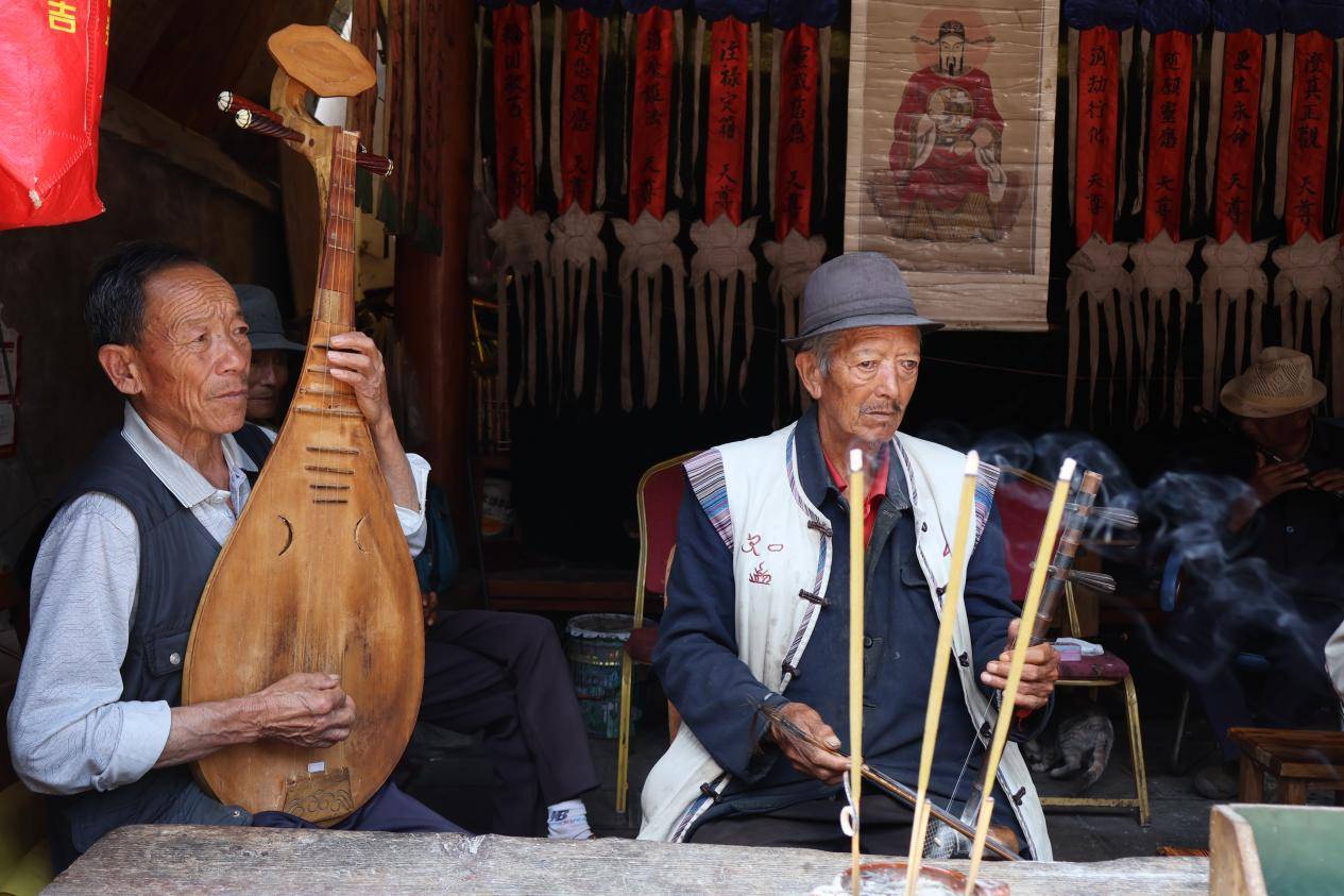 千年古乐,让纳西文化——湖师学子探寻白沙细乐之美,共话口传文化璀璨篇章