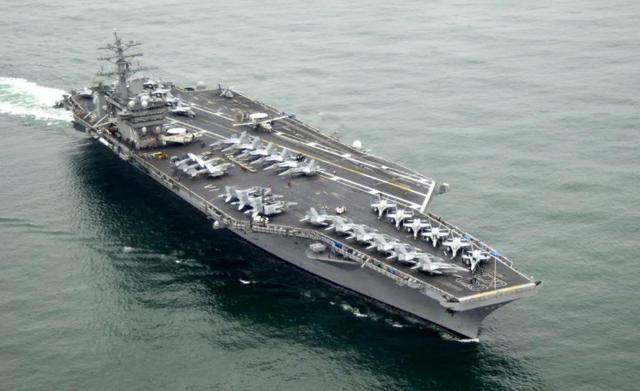 中美5艘航母，出现在同一片海域，新一轮交锋已悄然拉开帷幕？