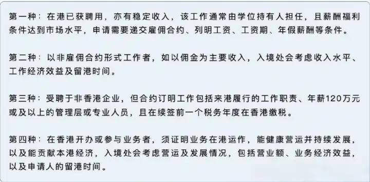 香港高才通计划是什么？a类申请条件、250万收入细则、证明材料、适合人群、续签要求！一文说清！