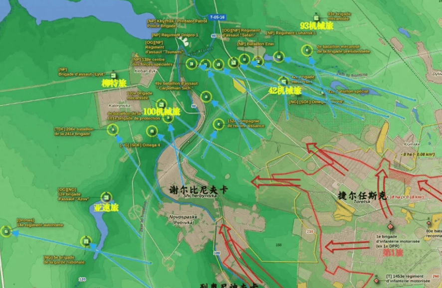 捷尔任斯克丢了，乌军5个旅被打崩，北约陈兵波兰，为战败做准备