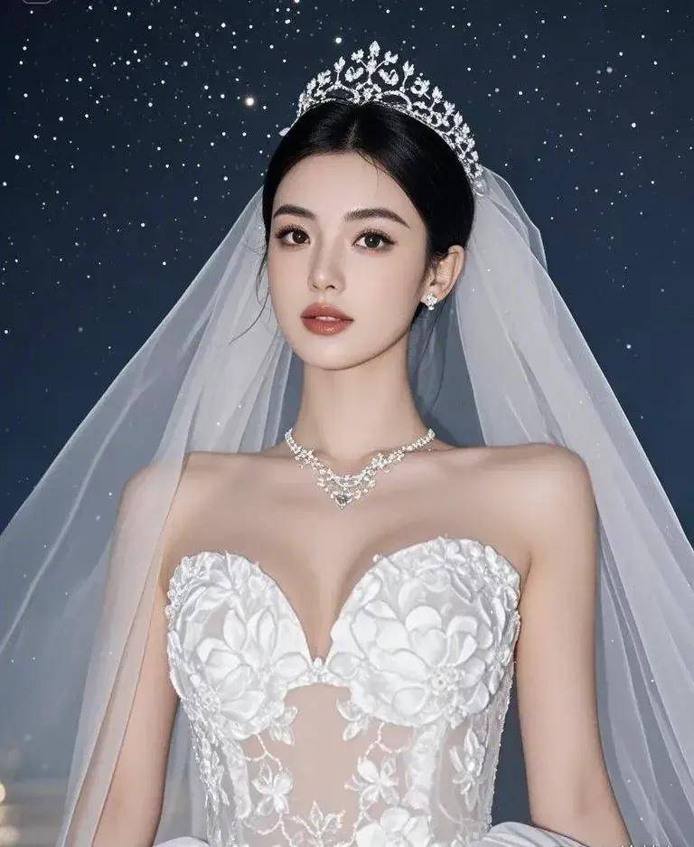 威客电竞官网婚纱与秀禾服：东西方婚嫁服饰的绝美交响(图13)