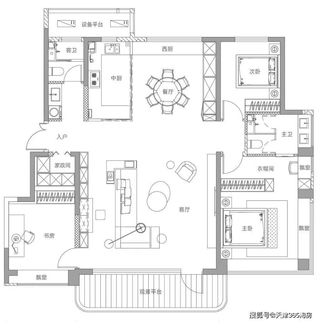 澳门新葡澳京平台越级打造天津第一个“准豪”首次公开(图6)