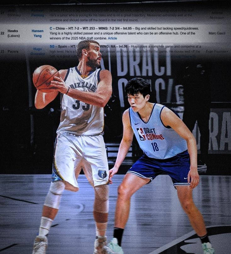 原创             ESPN选秀专家：杨瀚森通过联合试训展现出 <a href=