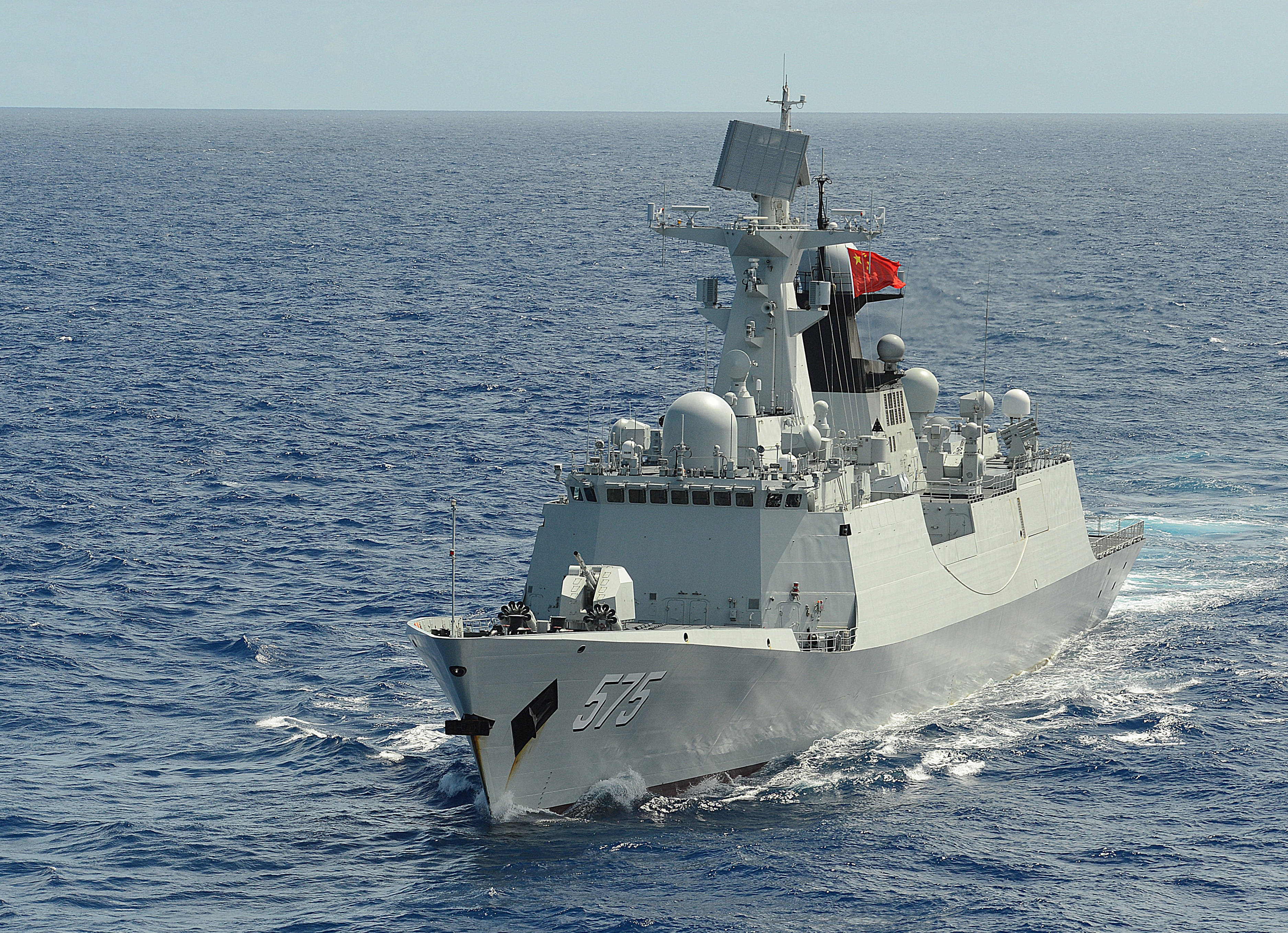 中国054B护卫舰“慢工出细活”，法国“陀螺”雷达为何转不停？