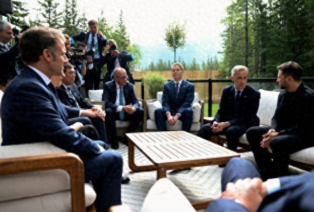 美财长很恼火，要求G7对华加税200%，在座的欧洲各国领导人，没一个人敢吱声！