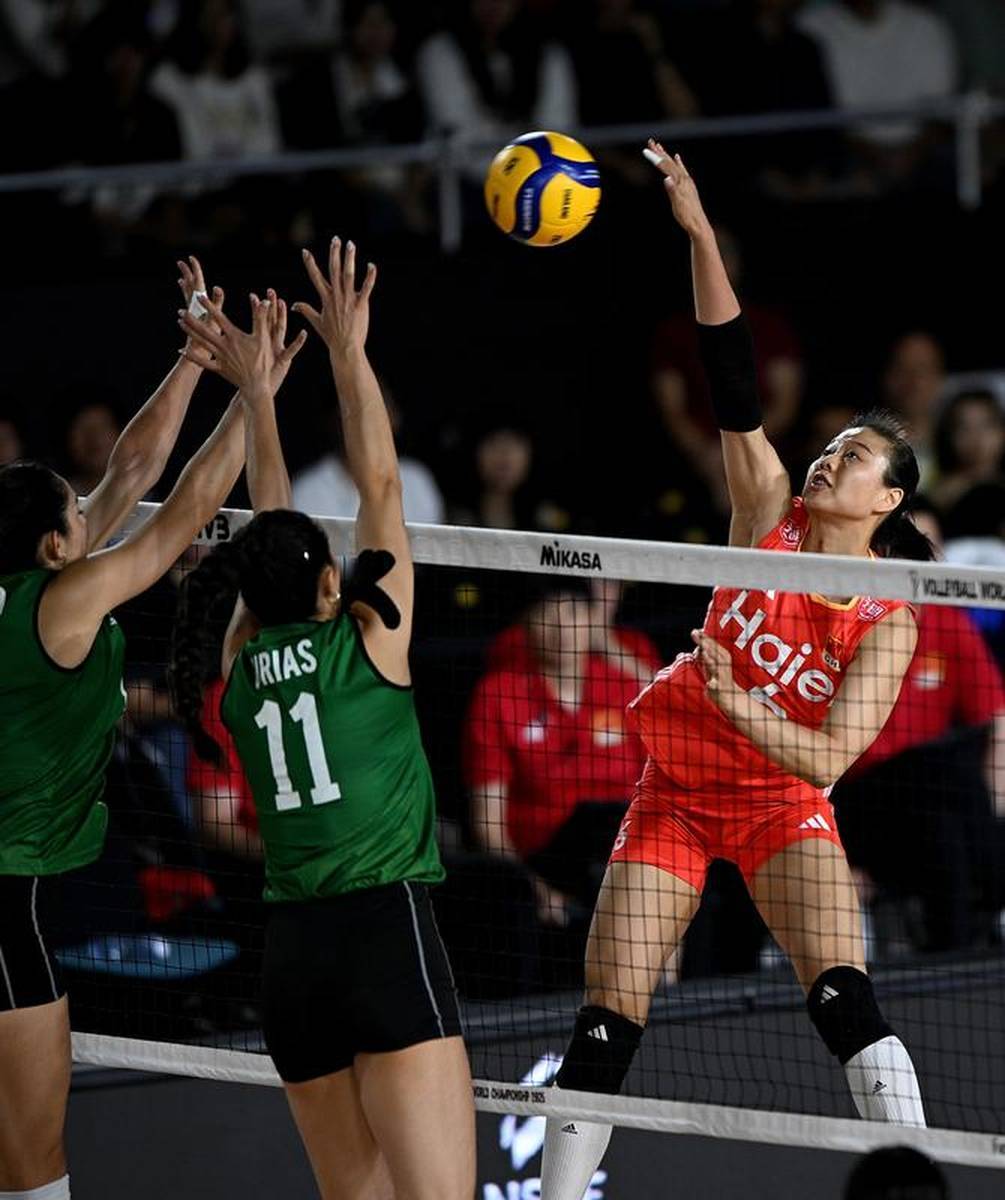 世锦赛-中国女排3-1墨西哥取开门红 庄宇珊轰23分冠全场
