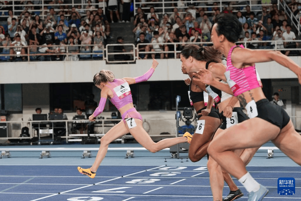 世界田联洲际巡回赛北京站 托特夺女子100米栏冠军