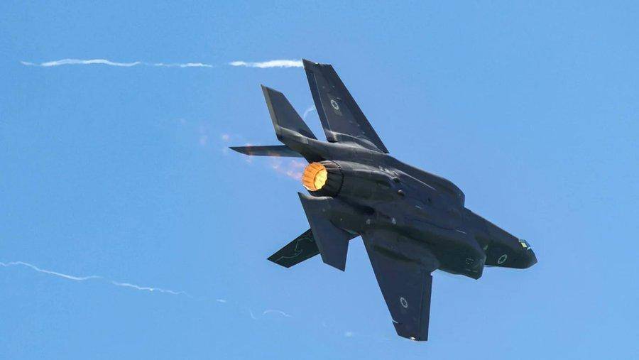 突发！以色列空军F-35I战机突防，卡塔尔10次爆炸，阵风拦截失败