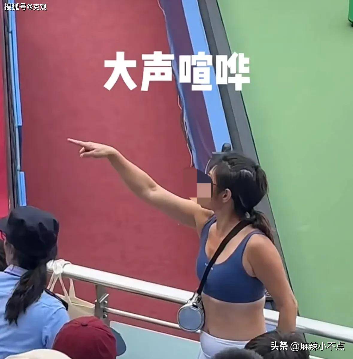 女球迷打断比赛后续：女子身份被扒，疑似酒后闹事，评论区笑麻了