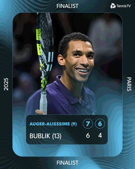 原创             巴黎大师赛决赛前瞻:阿利亚西姆与辛纳,一场关于蜕变的巅峰对决