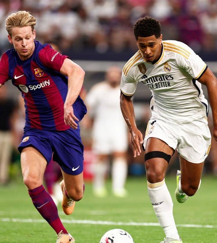 西西班牙足球甲级联赛甲皇马VS巴萨：25亿欧对决伤兵满营皇马变阵望结束连败！