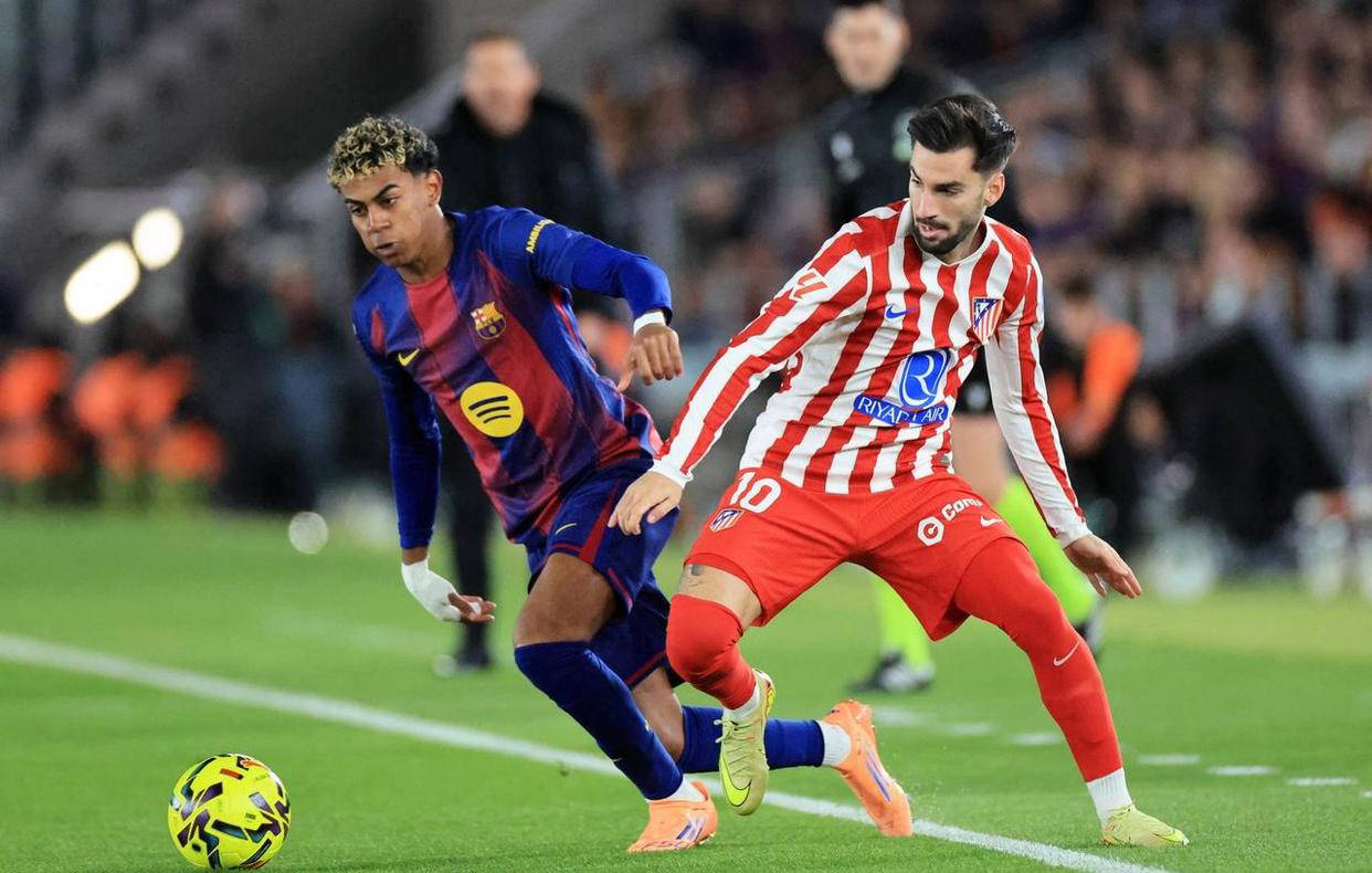 西班牙足球甲级联赛随着巴萨3-1逆转马竞西甲最新积分榜揭晓：皇马已经落后榜首4分