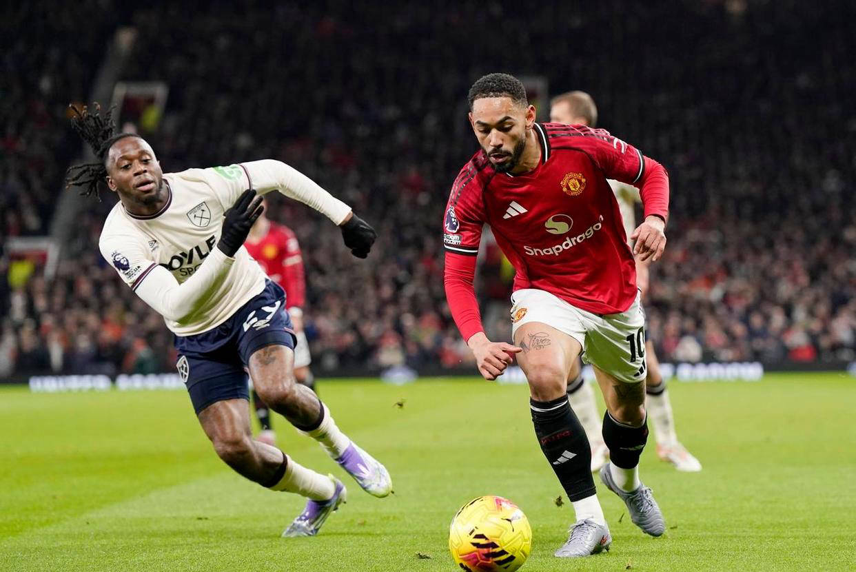 英格兰足球超级联赛英超最新积分榜更新：曼联1-1被绝平阿森纳独领风骚