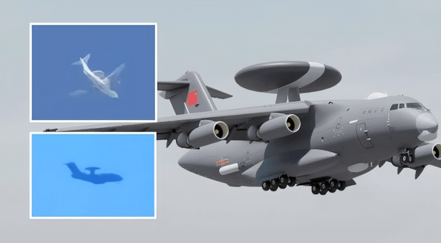 外媒拍下天空中的“巨无霸”：空警-3000，如何定义未来空战？