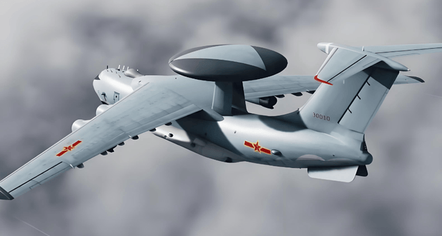 外媒拍下天空中的“巨无霸”：空警-3000，如何定义未来空战？