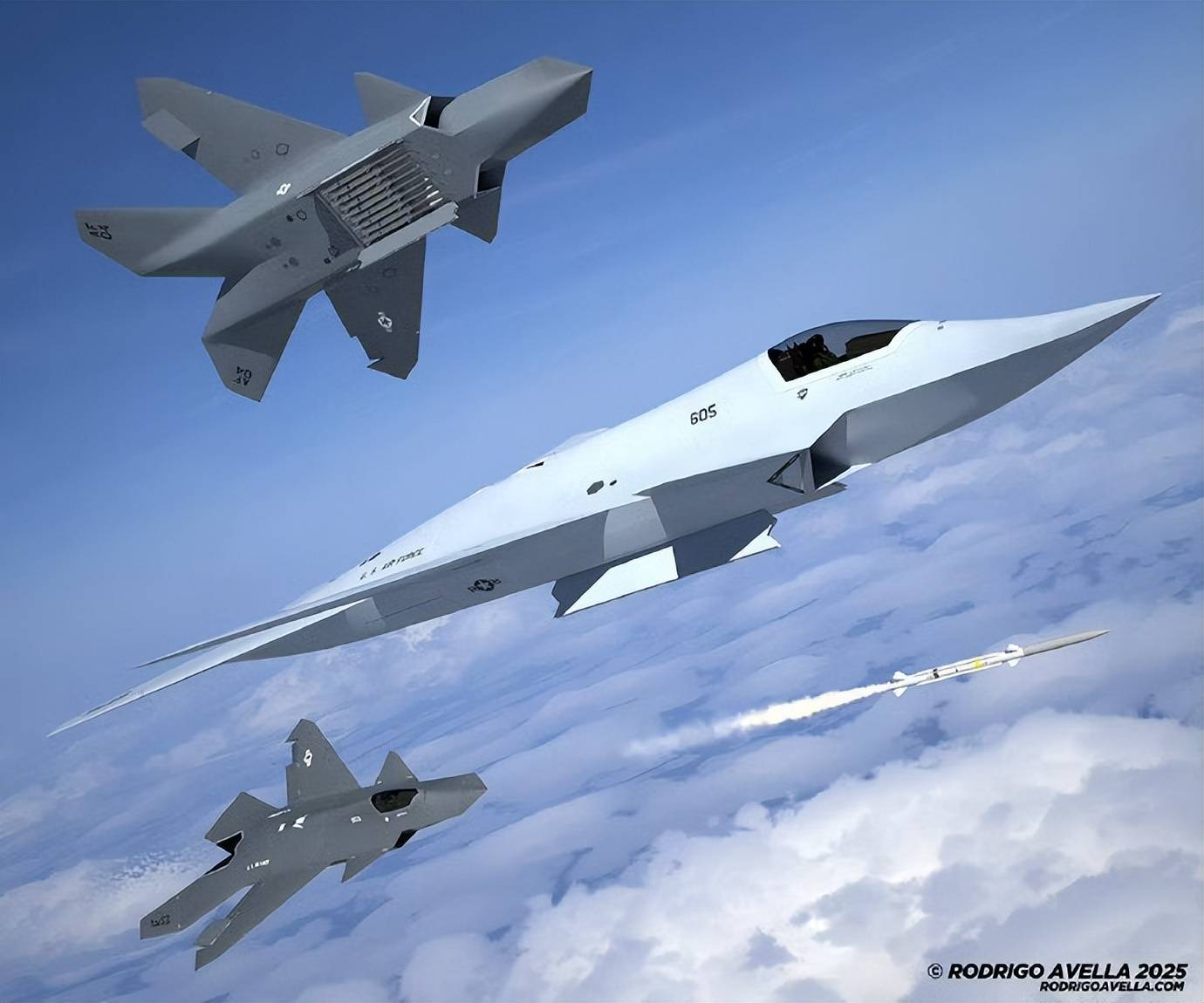 中国七代机2037年首飞？美国着急了：砍F-35订单，省钱研发新战机