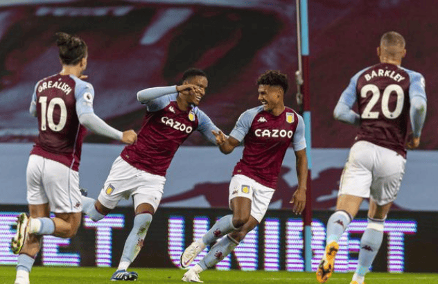 英超联赛第9轮阿斯顿维拉主场对阵西汉姆联