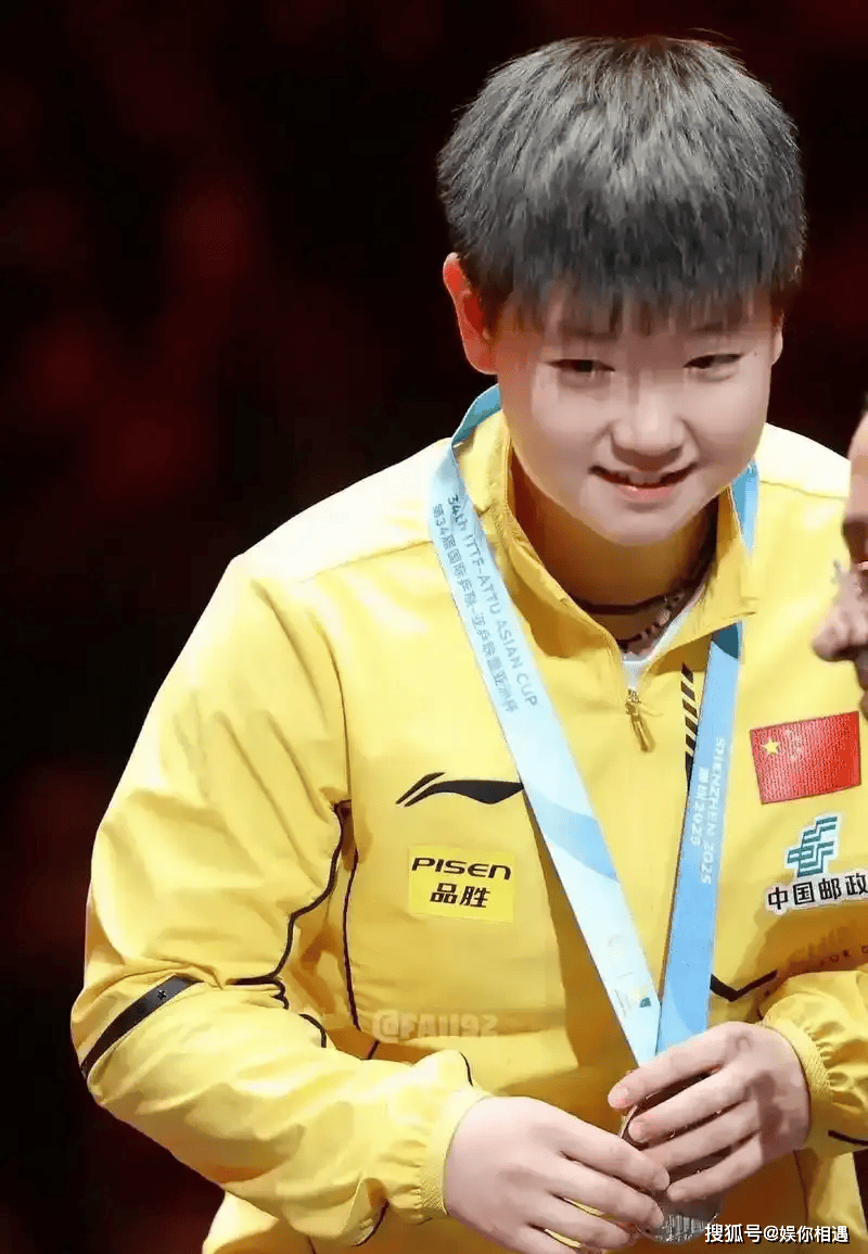 公开示爱孙颖莎国乒帅哥曝光喊话：下辈子等莎姐幼儿园就追她