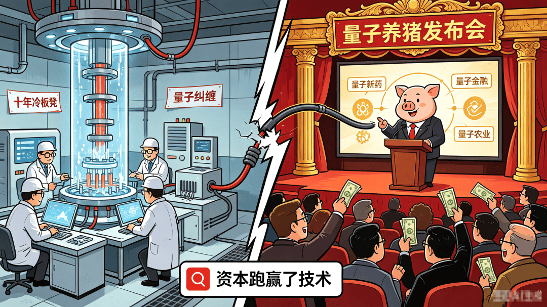 顶尖科学家打假“量子养猪”，监管不能“量子纠缠”
