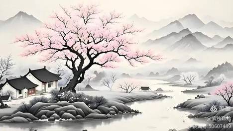 周秀良篆书历代《咏桃花绝句》40首