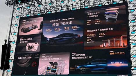 吉利银河TT灵感技术日开启，Ultra全球竞速版首发