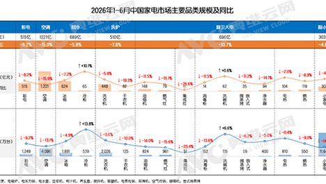 2026年家电半年报：大考来了，“国补”免疫下的多品类量额齐跌