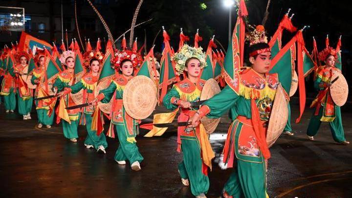 时隔40余年,五一假期,你会看宋江阵表演吗?