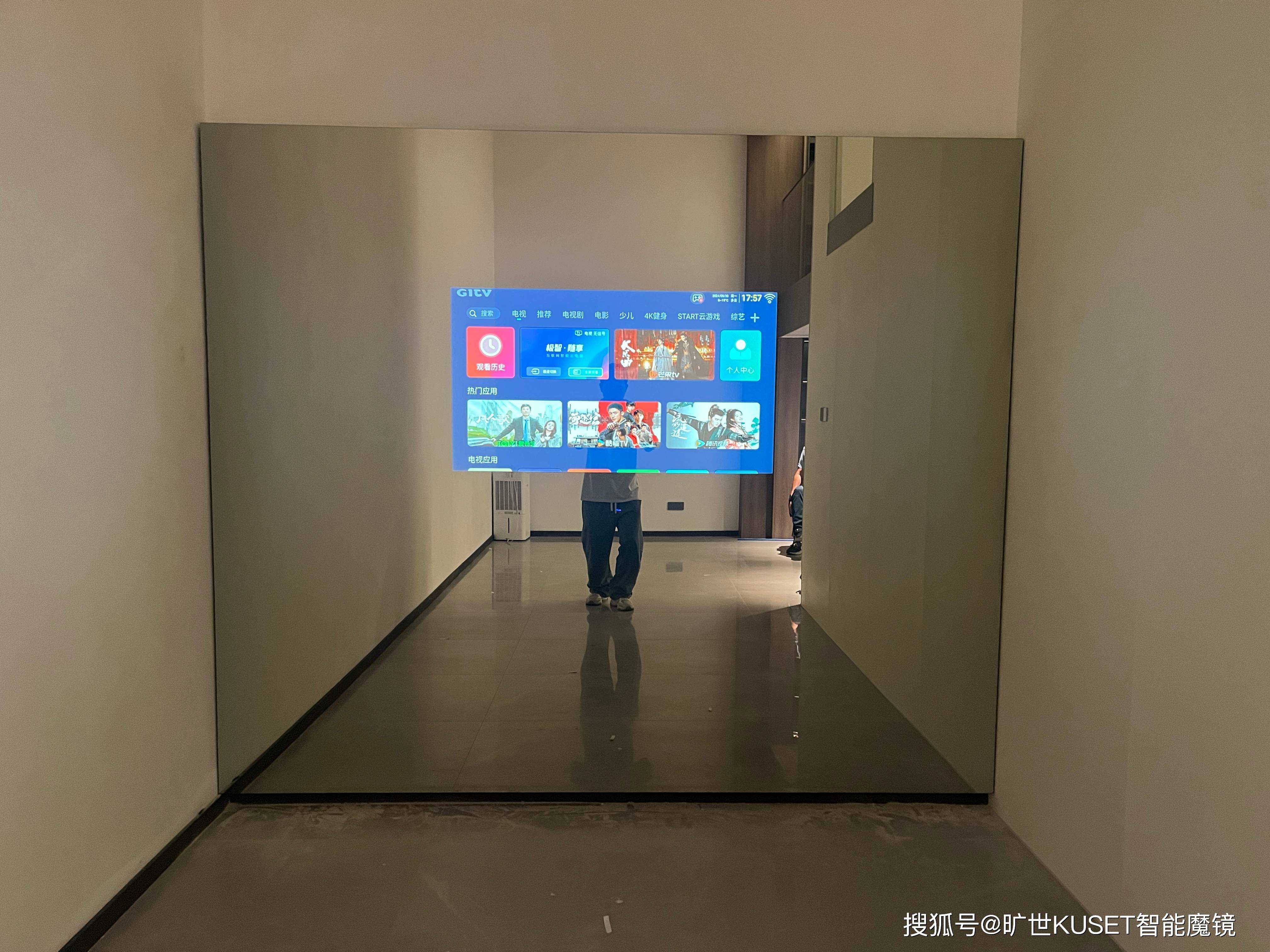 别墅智能健身镜,居家锻炼新体验打造完美身材 别墅智能健身镜,居家锻炼新体验打造完美身材