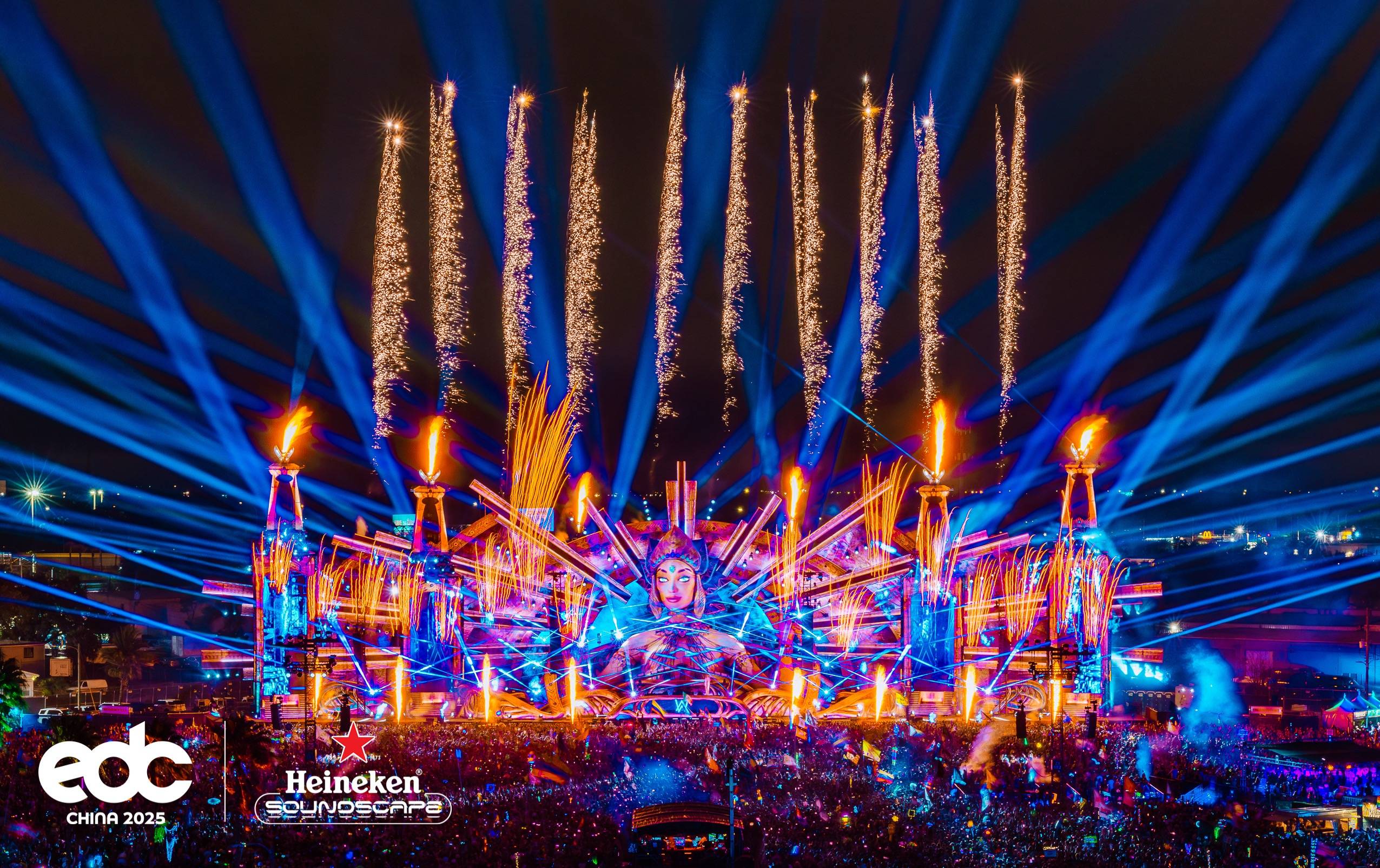 2025 edc china官宣回归！神级电音烟花盛宴开春再临苏州阳澄湖半岛