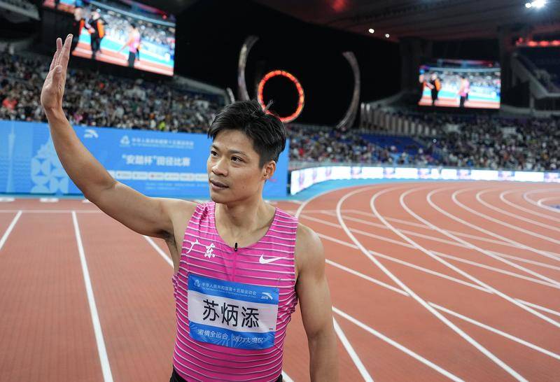 湖北队勇夺男女4x100米双冠 苏炳添谢幕战获第四名