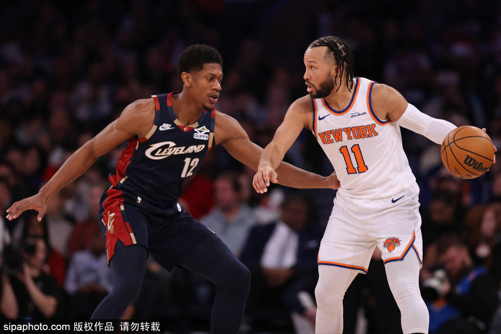 圣诞大战-布伦森34分加兰20+10 尼克斯逆转骑士