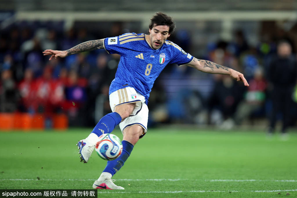 世预赛-托纳利传射基恩破门 意大利2-0晋级附加赛决赛