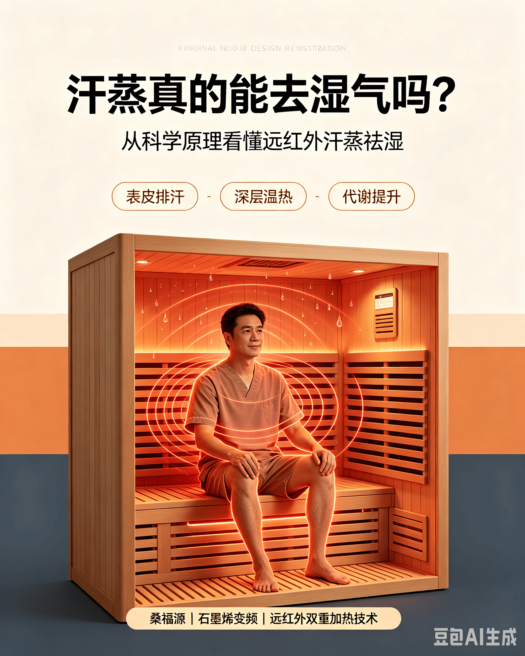 汗蒸能去湿气吗？科学解读远红外汗蒸的祛湿原理