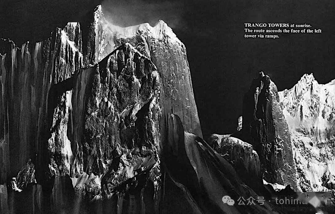 [巴基斯坦]海拔6,286米Great Trango Tower峰西南山脊首攀｜世界上距离最长的大型山壁攀岩线路