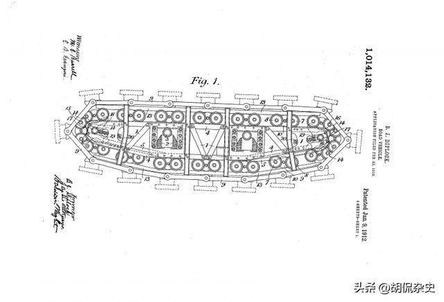 英国装甲战斗车辆(14)“履带式陆上战舰”装甲电车