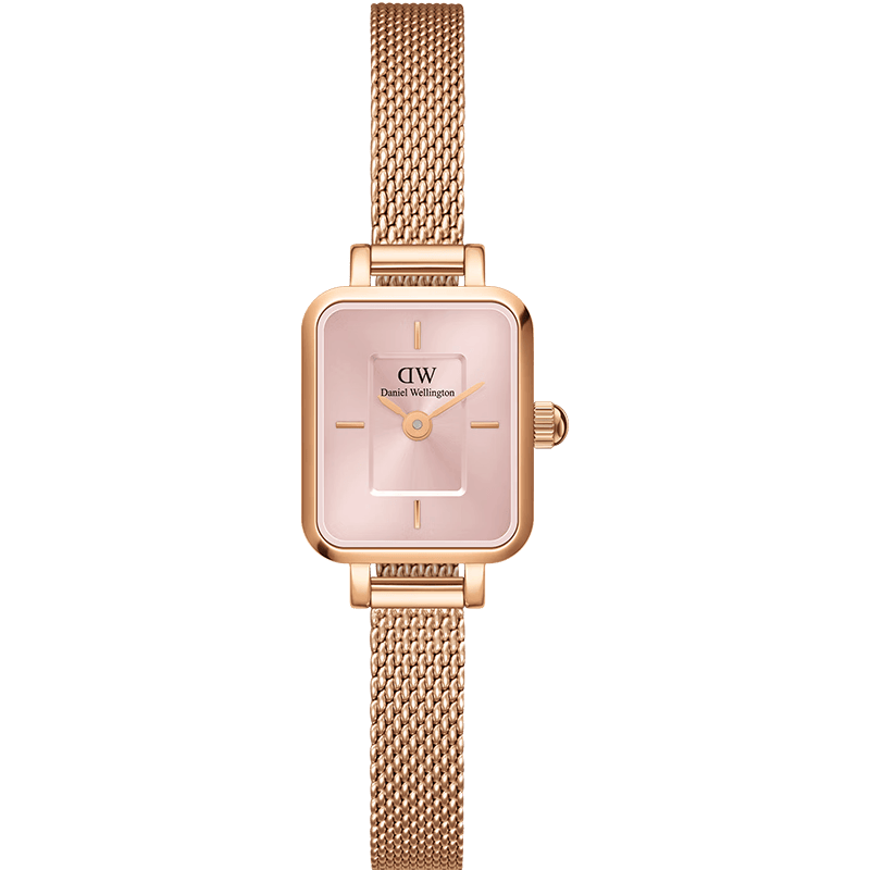 为她的心增添一抹色彩——丹尼尔惠灵顿复古小方糖腕表(图1)