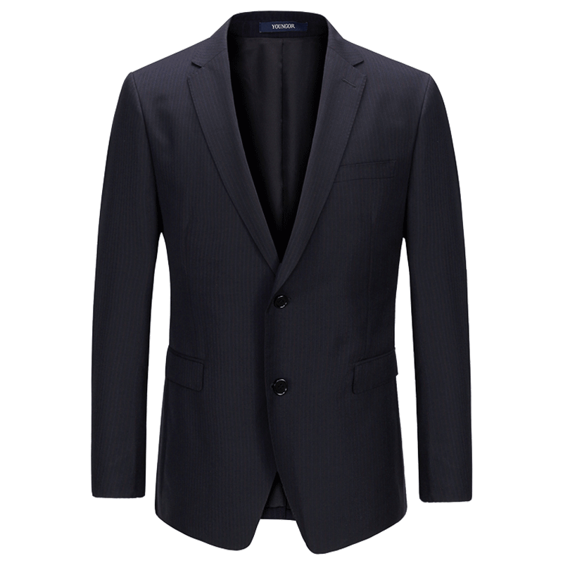 优雅与舒适的完美结合——雅戈尔西服男士050款上衣(图1)