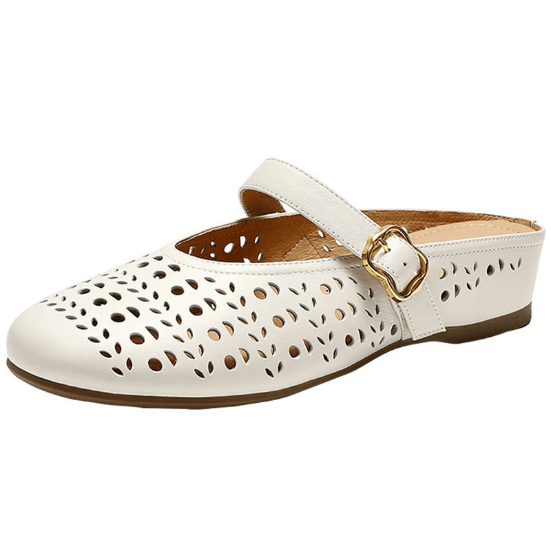 夏日时尚新宠：森达穆勒鞋让你轻松穿出优雅风范(图1)