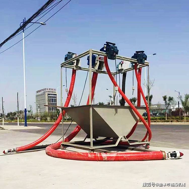 10米长牛筋管吸料机中驱动抽粮机电瓶吸粮机