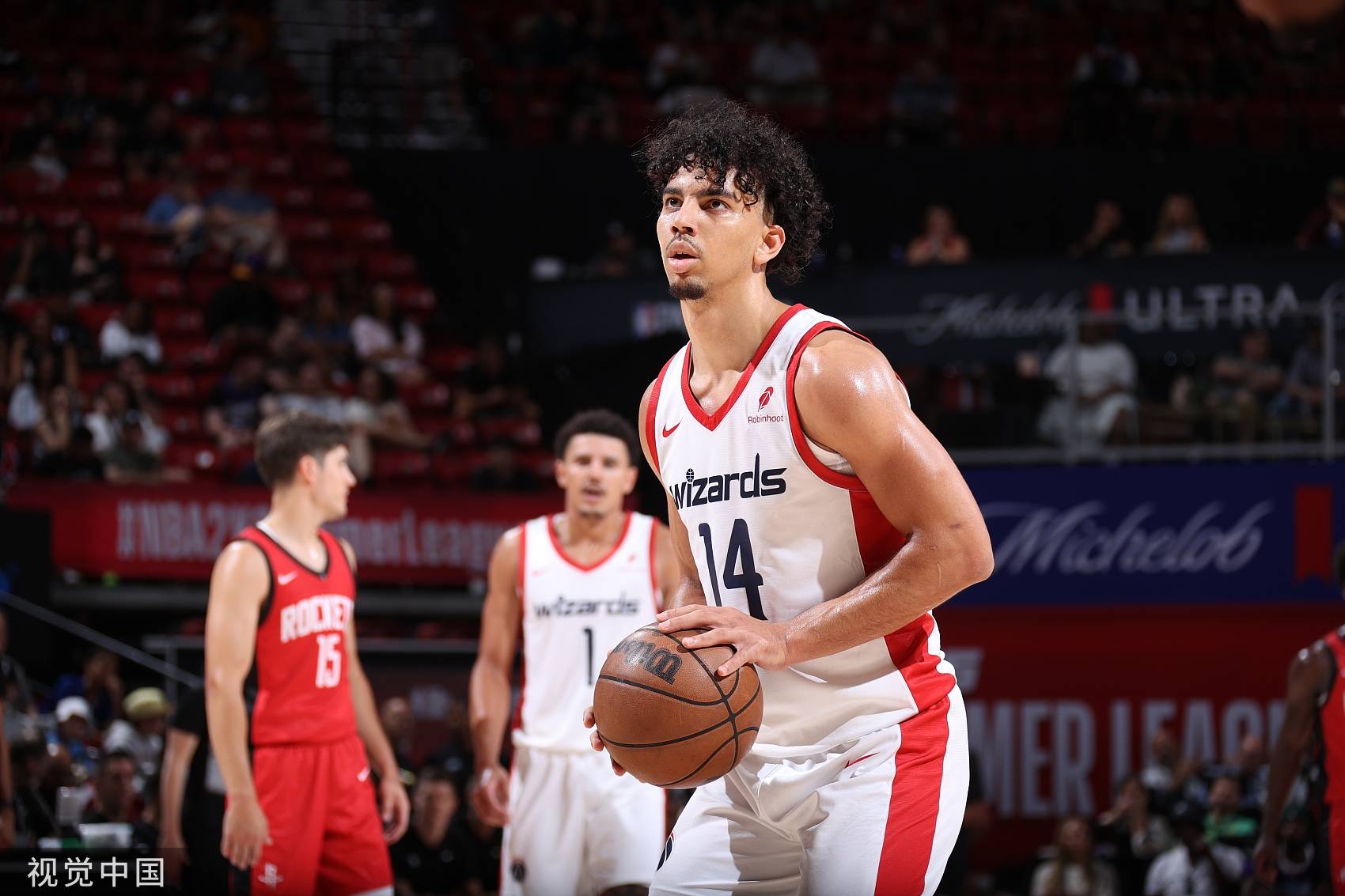 当地时间2024年7月14日,美国,2024nba夏季联赛,休斯顿火箭109-91