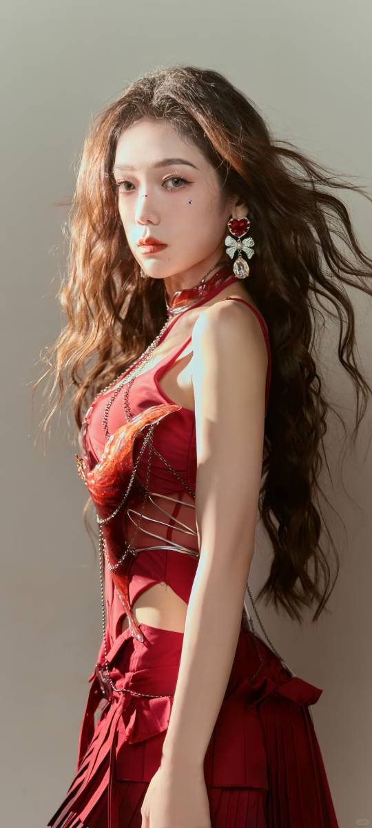 希林娜依的高清性感写真人间洋娃娃