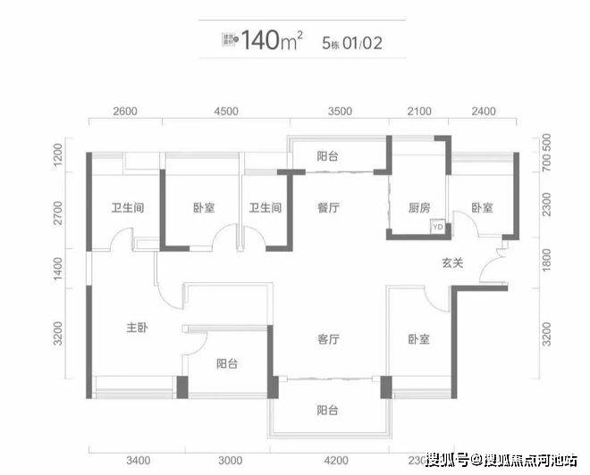 黄州翡翠公馆户型图图片