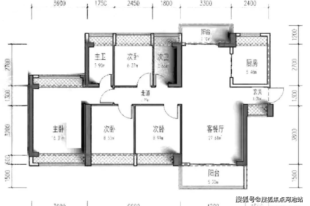 黃金臺項目迎璽花園主體工程施工許可證已經獲批,計劃投資14.